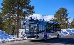 Karsan Autonomous e-ATAK Became One of the First Autonomous Public Transportation Applications in Ski Tourism!