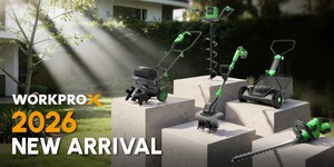 GreatStar Expands WORKPROX Rechargeable Power Tool Series with New Cordless Garden Tools and Push Reel Mower