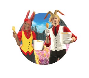Jollibee and FINAL FANTASY XIV Launch Delicious, Limited-Time Collaboration on April 21, Featuring an Entertaining "Eat Chicken" In-Game Emote, Themed Meals and Exclusive Merch