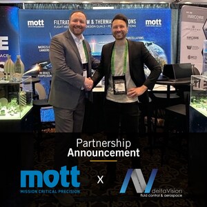 Mott Corp. to Offer deltaVision Valve Solutions for Advanced Spacecraft Propulsion Flow Control Systems