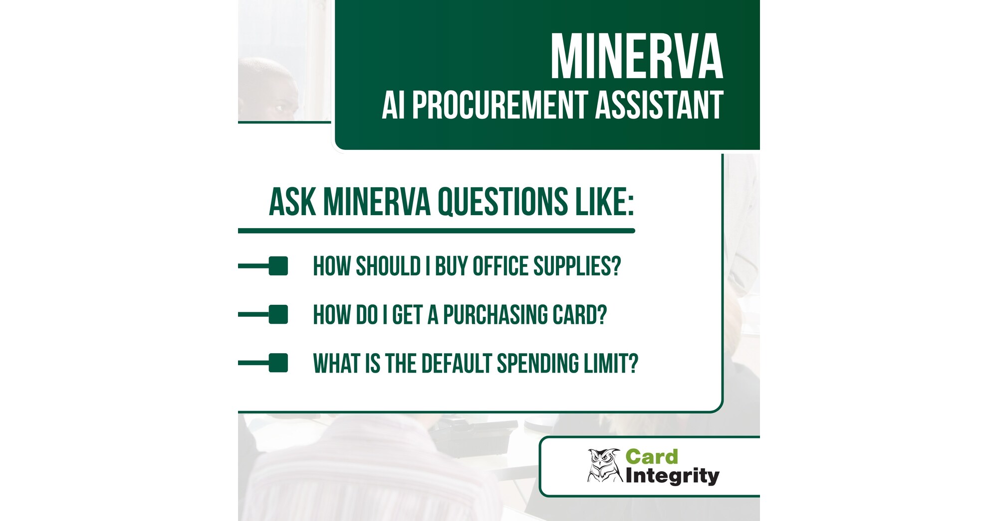 Card Integrity Introduces Minerva Procurement AI Assistant