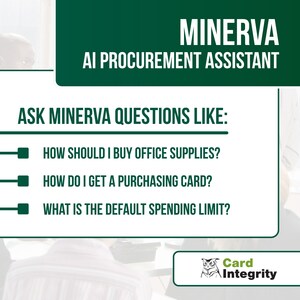 Card Integrity Introduces Minerva Procurement AI Assistant