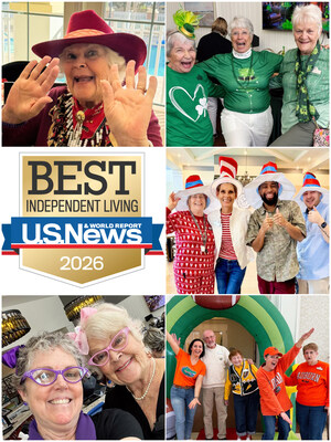 U.S. News &amp; World Report Names Watercrest Buena Vista a Best Independent Living Community for the Second Consecutive Year