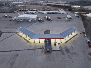 Harnois Énergies ouvre un site majeur pour camionneurs et voyageurs à Woodstock