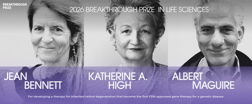 Penn Medicine, Children’s Hospital of Philadelphia team awarded Breakthrough Prize for developing gene therapy for inherited blindness