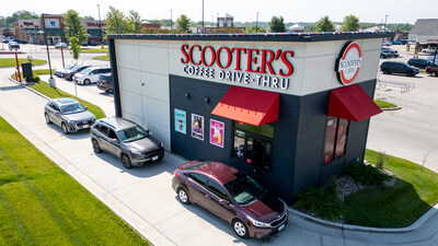 Scooter's Coffee Drive Thru Kiosk
