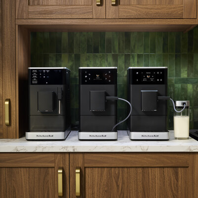 KitchenAid élargit sa collection de machines à espresso avec de nouvelles machines entièrement automatiques avec mode café glacé