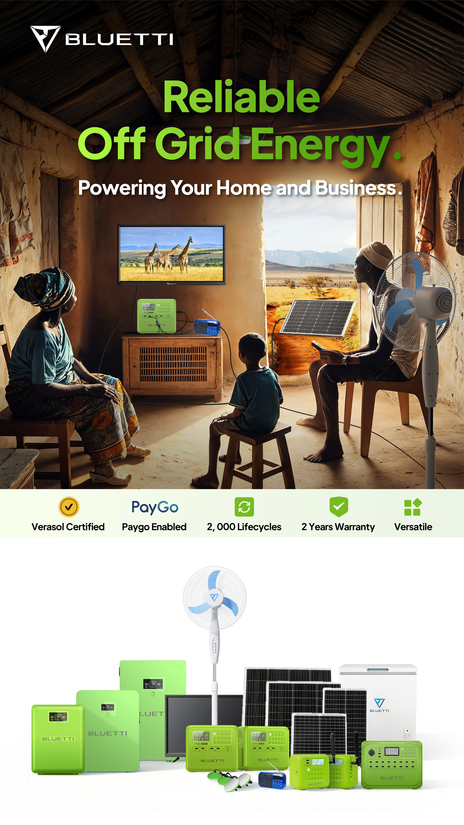 BLUETTI présente sa solution intégrée d'énergie PAYGO à la foire de Canton et élargit les possibilités de partenariat en Afrique