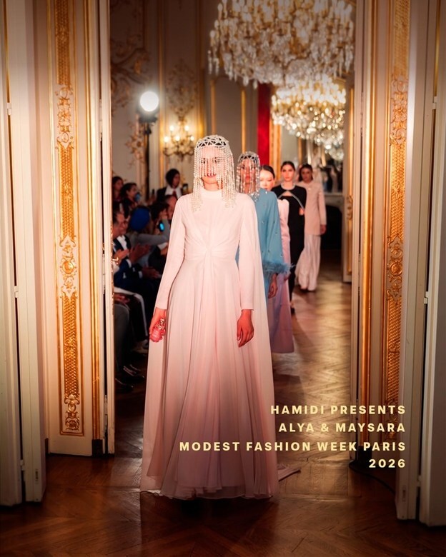 Hamidi Brings Scented Storytelling to Paris Modest Fashion Week