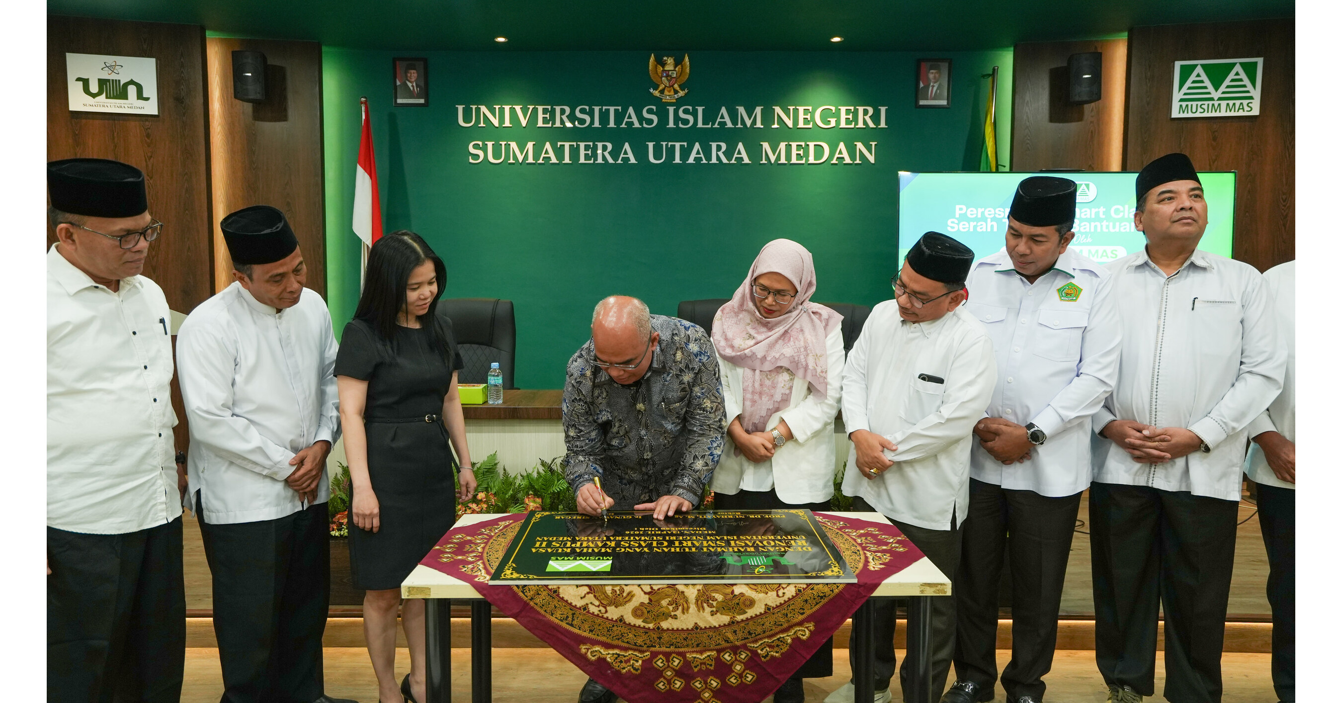 Musim Mas Resmikan Smart Class di UINSU, Dukung Pembelajaran Digital dan Generasi Unggul 2045