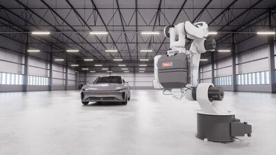 Together, tesa and AUMOVIO present a new solution for the mechanical integration of automotive displays. (PRNewsfoto/tesa SE)