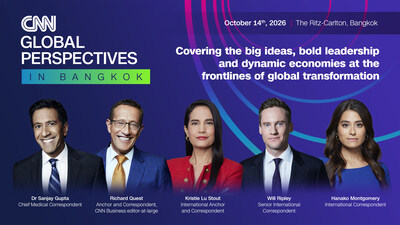 CNN ปักหมุดกรุงเทพฯ เตรียมจัดงานเสวนาระดับโลก Global Perspectives ครั้งแรกในเอเชีย