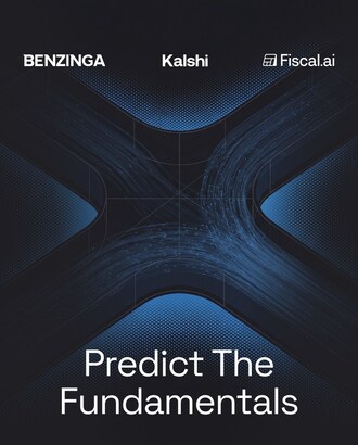 Benzinga x Kalshi x Fiscal.ai collaboration announcement