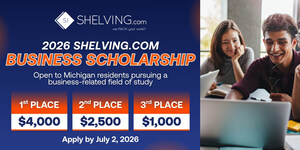 Shelving Inc. Opens 2026 Business Scholarship for Michigan Students