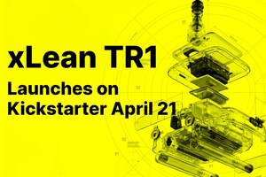 xLean TR1 Makes Global Debut on Kickstarter on April 21, with Family Agent Robot Concept Revealed