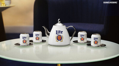 Miller Lite and Livvy Dunne introduce a first-of-its-kind, limited-edition Miller Tea Time set designed to turn debriefs with friends into a shared ritual inspired by “spilling the tea."