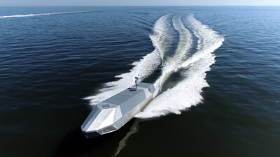 Sea Archer is a mission-configurable small unmanned surface vessel built for contested surface environments. Sea Archer delivers persistent intelligence, surveillance and reconnaissance integrated into distributed maritime operations — extending fleet reach without extending risk to sailors.