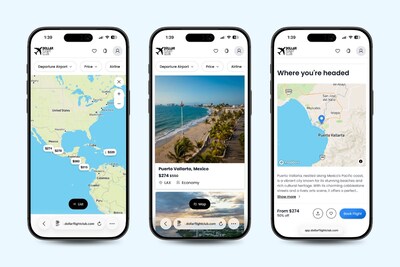 Dollar Flight Club's enhanced user experience features powerful new filtering and search tools. Members can filter deals by departure airport, price range, airline, dream destination, flight class, deal type, and deal status. A brand-new map interface lets members visually explore all available deals at once, with price pins plotted across a global map. Members can see which destinations are offering the best value from their home airport.