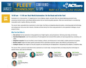 YMX Logistics CEO Matt Yearling to Speak on Autonomous Yard Operations at ACT Conference