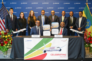 Ethiopian Airlines Converts Options of Six Boeing 787 Dreamliner Airplanes into Firm Orders