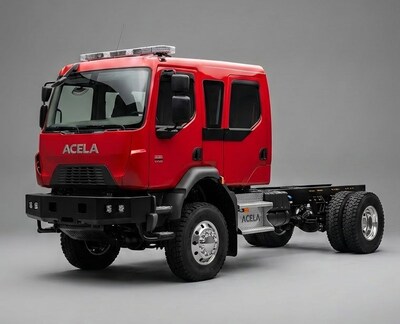 The Acela Monterra II™ chassis—an American-manufactured, high-mobility platform engineered for durability, versatility, and next-generation fire, rescue, and vocational applications.