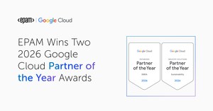 EPAM's Engineering and Sustainability Impact Recognized with Two 2026 Google Cloud Partner of the Year Awards
