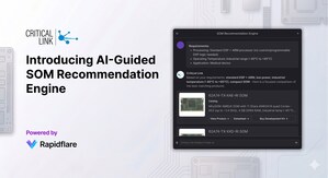 Critical Link Launches World's First AI-Driven SOM Recommendation Engine, Powered by Rapidflare