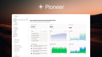 Pioneer performs fine-tuning and adaptive inference of language models