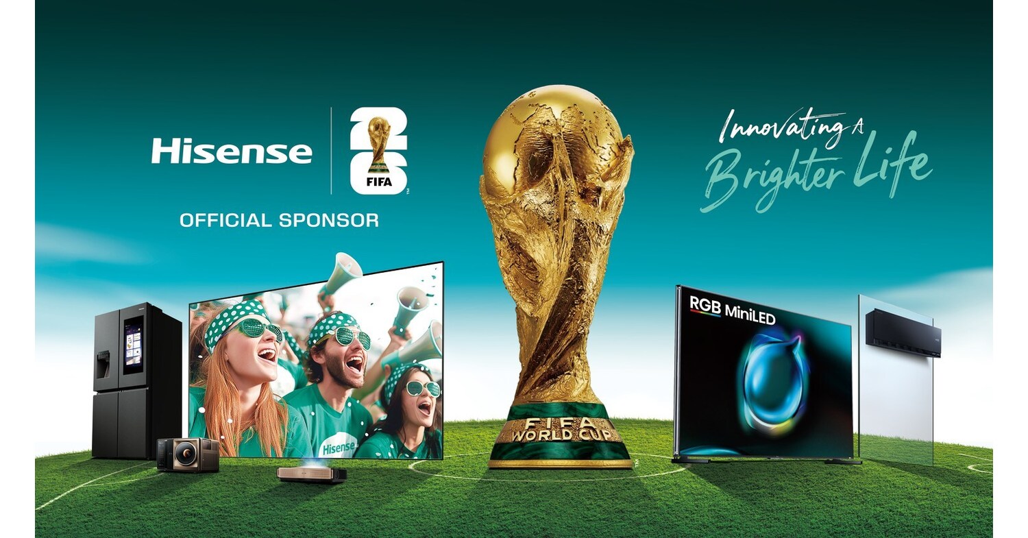 Hisense Hadirkan Inovasi "Home Entertainment" dan "Smart Living" Generasi Baru Menjelang FIFA World Cup 2026™