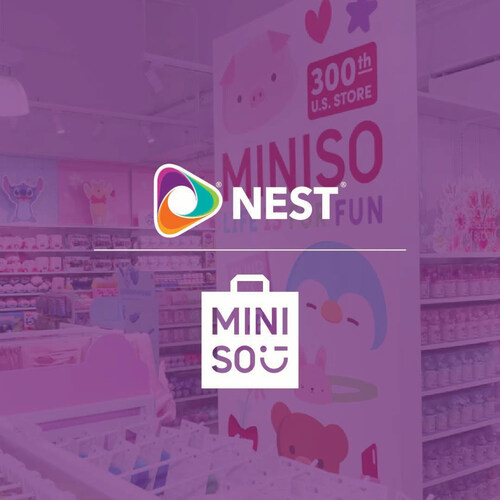 MINISO USA Partners with NEST to Streamline Facilities Management Across U.S. Stores (PRNewsfoto/NEST)