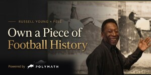 Russell Young Partners with Polymath to Tokenize Iconic Autographed Pelé Art Collection, Expanding Access to Blue-Chip Art Ownership