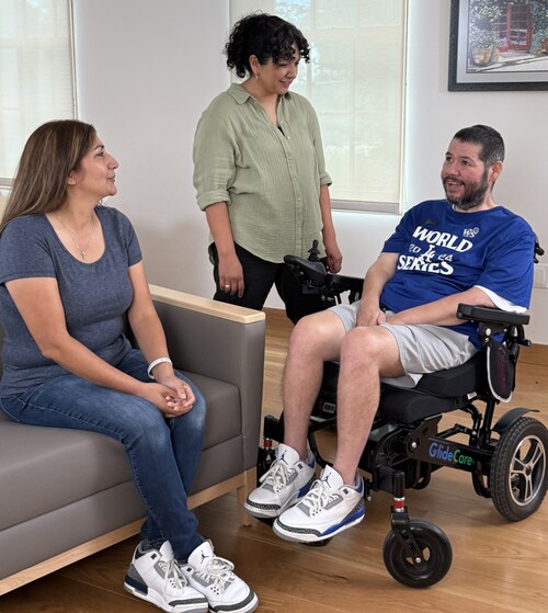 Some of the hardest moments in ALS aren’t the big ones, they’re the everyday ones. Getting out of bed. Using the bathroom. Moving safely from place to place. The ALS Transfer Video Series helps make those moments safer, easier, and more manageable for individuals and caregivers alike.