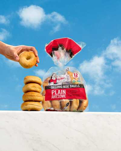 “DKB Mini Bagels are the perfect option for snacking, on-the-go and fun-sized meals for the whole family,” said Cristina Watson, senior director of brand management for Dave’s Killer Bread. “BreadHeads will love using Mini Bagels to make everything from sandwiches to pizza bagels. While their size is mini, their taste is anything but.”