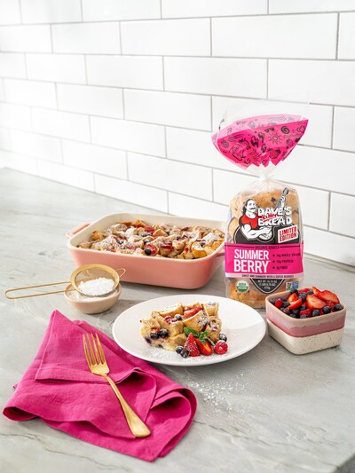 DKB is rolling out regular-sized Summer Berry Bagels, a limited-edition flavor made with real cranberries, blueberries, raspberries and strawberries, available now through July.