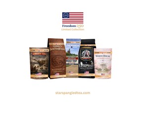 Veteran-Owned Star Spangled Tea &amp; Coffee Co. Honors Nation's 250th Birthday With Freedom 250 Collection