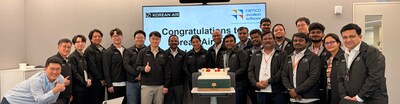 Ramco Systems & Korean Air team at the Go-Live Ceremony held at Korean Air’s Engine Maintenance Center