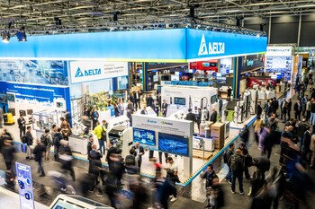 Hannover Messe Delta Booth – Hall 13, C02 (PRNewsfoto/Delta Electronics)