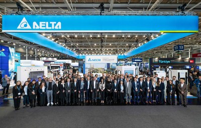Delta Group Picture at the Hannover Messe 2026 (PRNewsfoto/Delta Electronics)