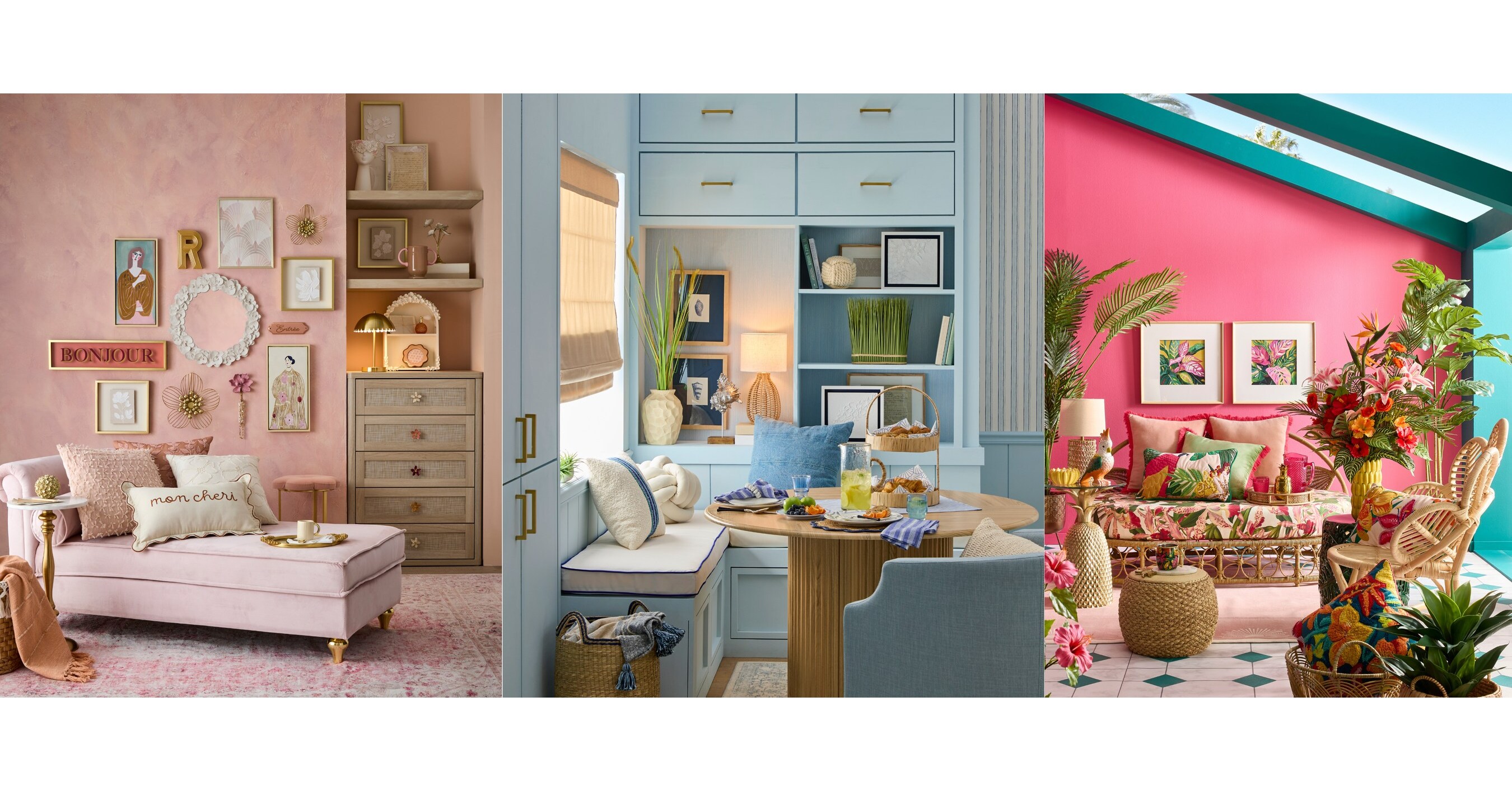 Michaels&reg; Drops Three New Summer D&eacute;cor Collections Inspired by The Seasons Hottest Design Trends