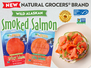 Natural Grocers® Expands Private-Label Brand With Two Varieties of Wild Smoked Salmon