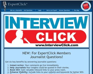 Interview Click Launches Free Platform Where Journalists' Questions and Experts' Answers Are Publicly Shared and Searchable