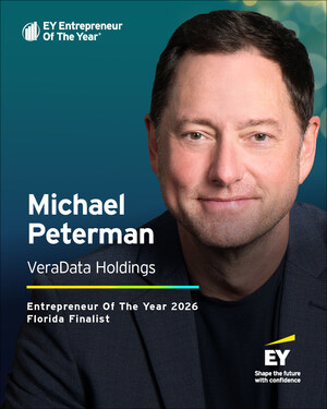 Michael Peterman of VeraData named Entrepreneur Of The Year® 2026 Florida Finalist By EY US
