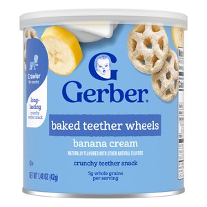 Gerber® Enhances Beloved Puffs and Teether Wheels Snacks with Nutrient-Dense Sorghum