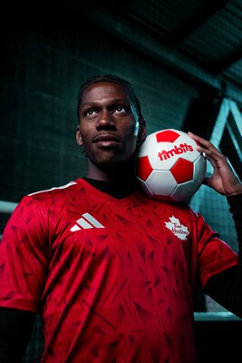 “More than anything, soccer is where you build confidence, learn teamwork, and just enjoy being out there. When you’re young, it’s not about pressure or performance — it’s about joy. It’s about running around with your friends, scoring your first goal, and feeling like anything is possible. Timbits Soccer creates that environment for so many kids across Canada, and I’m proud to be part of something that celebrates those early moments,” says Jonathan David. (CNW Group/Tim Hortons)