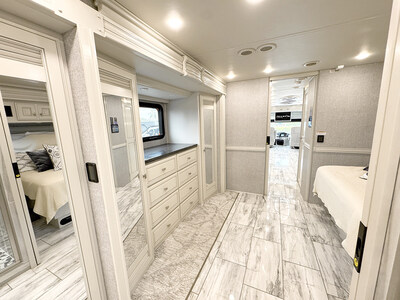 Master Stateroom with it's own En-Suite Bath.  Courtesy of Allstar Coaches.
