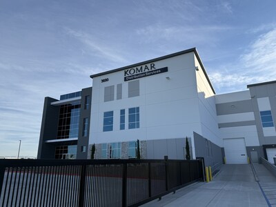 Komar Distribution Services - Front of Facility