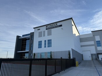 Komar Distribution Services - Front of Facility