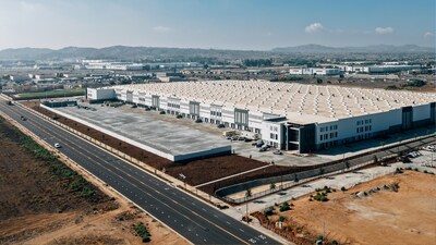 Komar Distribution Services - Birds Eye View of Facility