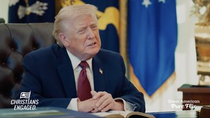 President Donald J. Trump Reads 2 Chronicles 7 on Pure Flix during America Reads the Bible