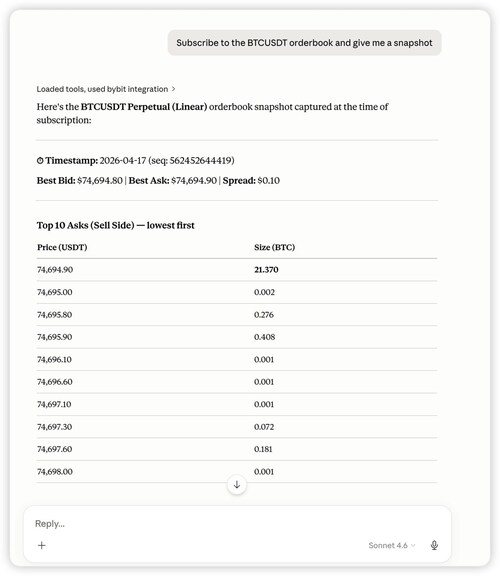 How It May Look on Claude - example: